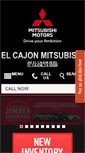 Mobile Screenshot of elcajonmitsubishi.com